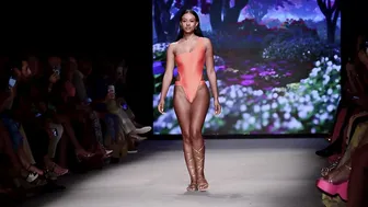 4K 60P] Sinesia Karol Fashion Show | Miami Swim Week2023 | Paraiso Miami Beach #4