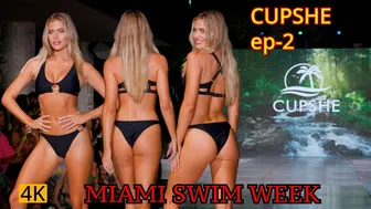 4K 60p] CUPSHE EP-2 Swimwear Fashion Show | Miami Swim Week The SHOW 2023 | DC Swim Week