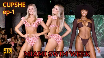 4K 60p] CUPSHE EP-1 Swimwear Fashion Show | Miami Swim Week The SHOW 2023 | DC Swim Week