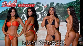 4K 60p] Bádi Swimwear | Miami Swim Week The SHOW 2023 | DC Swim Week