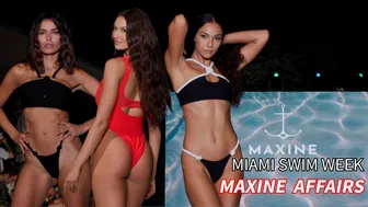 4K 60p] MAXINE AFFAIRS EP-2 | Miami Swim Week The SHOW 2023 | DC Swim Week