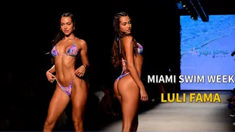 4K 60P ] Luli Fama Swimwear Fashion Show EP-2 | Miami Swim Week 2023 | Paraiso Miami Beach