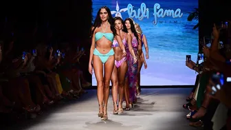 4K 60P ] Luli Fama Swimwear Fashion Show EP-2 | Miami Swim Week 2023 | Paraiso Miami Beach #10