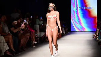 4K 60P ] ONEONE Swimwear Fashion Show EP-2 | Miami Swim Week 23/24 | Paraiso Miami Beach #6