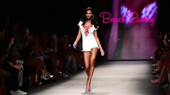 4K 60P ] Beach Bunny Swimwear Fashion Show EP-1|Miami Swim Week 23/24 | Paraiso Miami Beach #5