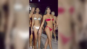 4K Vertical] Miami swim week 2022 | GoldBarr Swimwear Fashion Show EP-2 | DC swim week #10