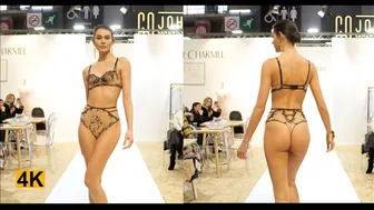 4K Vertical] Paris Lingerie | LISE CHARMEL EP-3 | Salon International De La Lingerie 2023