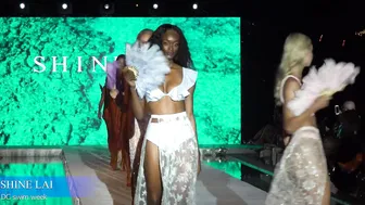 4K] Shine Lai Swimwear Fashion Show｜Miami swim week 2022 / DC swim week #10