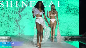 4K] Shine Lai Swimwear Fashion Show｜Miami swim week 2022 / DC swim week #2