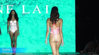 4K] Shine Lai Swimwear Fashion Show｜Miami swim week 2022 / DC swim week #4