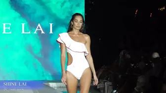 4K] Shine Lai Swimwear Fashion Show｜Miami swim week 2022 / DC swim week #8