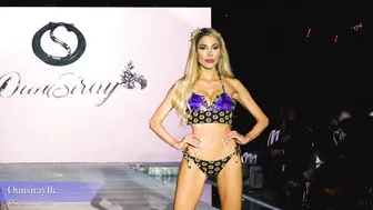 4K] Ounsirayllc Swimwear Fashion Show｜Miami swim week 2022 / DC swim week #7