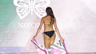 4K] Nikoza Swimwear Fashion Show｜Miami swim week 2022 / DC swim week #7