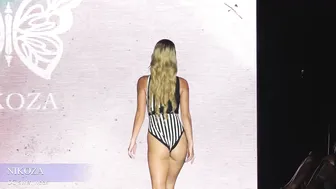 4K] Nikoza Swimwear Fashion Show｜Miami swim week 2022 / DC swim week #8