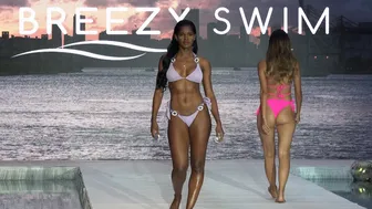 4K] Breezy Swimwear Fashion Show | Miami swim week 2022 / DC swim week