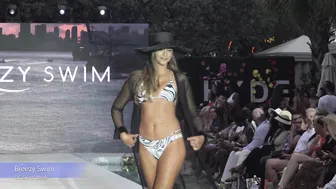 4K] Breezy Swimwear Fashion Show | Miami swim week 2022 / DC swim week #8