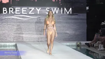 4K] Breezy Swimwear Fashion Show | Miami swim week 2022 / DC swim week #9