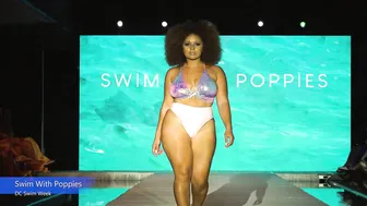 4K] Swim With Poppies Swimwear Fashion Show｜Miami swim week 2022 / DC swim week #4