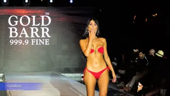 4K] GoldBarr Swimwear Fashion Show｜Miami swim week 2022 / DC swim week