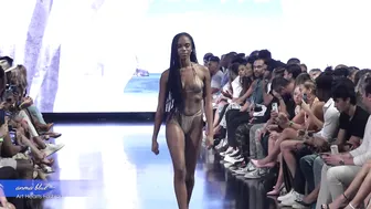 4K] Anma Blue Swimwear Fashion Show | 2022 Miami Swim Week | Art Hearts Fashion #3