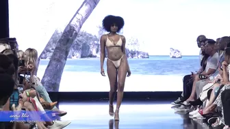 4K] Anma Blue Swimwear Fashion Show | 2022 Miami Swim Week | Art Hearts Fashion #4