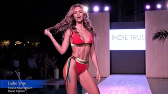 4K] Indie True Swimwear Fashion Show | Miami Swim Week 2022/Planet Fashion/Paraiso Miami Beach