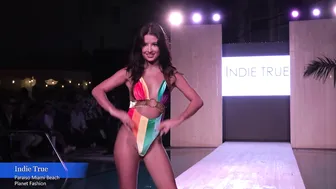 4K] Indie True Swimwear Fashion Show | Miami Swim Week 2022/Planet Fashion/Paraiso Miami Beach #4