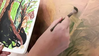 Painting in Nature: A Mystical Slow Life in the Australian Rainforest #10