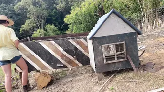 Spring Days of Zero Waste Building on our Permaculture Farm #7