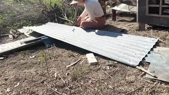 Spring Days of Zero Waste Building on our Permaculture Farm #9