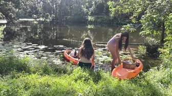 Canoeing To A Hidden Orchard In Our Magical Permaculture Food Forest! #9