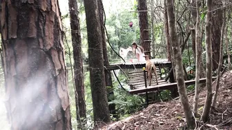 Summer Days in the Rainforest: Building a Bamboo Treehouse! #2