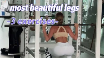 Workout for beautiful legs