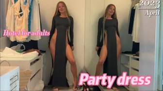 Party dress, hotel for adults