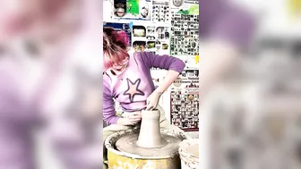 Wheel Throwing a Vase #7