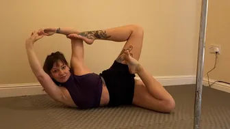 Yoga challenges ???? RAW FOOTAGE