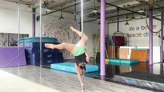 Pole and hoop #5