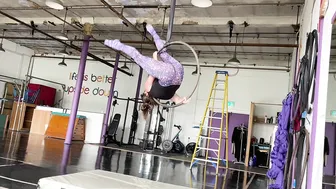 Pole and hoop #8