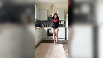 Kitchen balance yoga #3