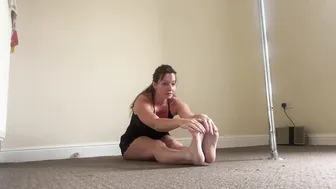 Seated stretches #3