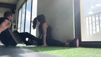 Middle split stretching #6