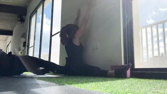 Middle split stretching #9