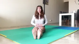 Instructional wake up stretches #6