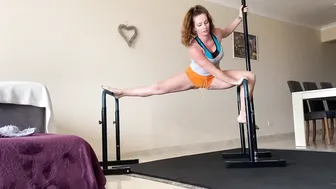 Parallel bar stretching #10