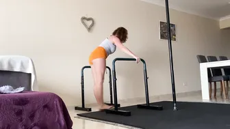 Parallel bar stretching #4