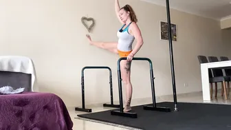 Parallel bar stretching #5