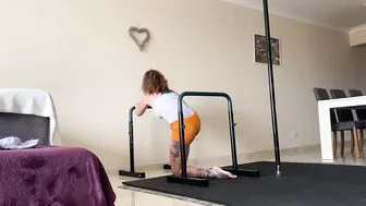 Parallel bar stretching #6