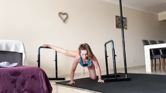 Parallel bar stretching #7