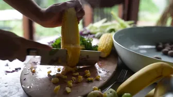 Daily Routines of My Countryside Life: Harvesting and Cooking from Tropical Fruit #5