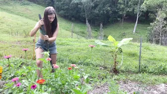 60 Years Off Grid: Summer Routines in the Jungle Food Forest #5